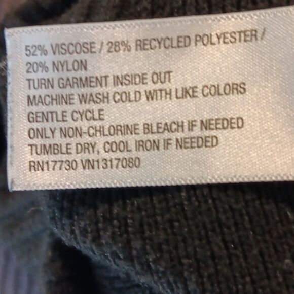 Wild Fable Black Off-the-Shoulder Sweater Ribbed Knit. Whimsigoth. Dark Summer. - Picture 11 of 12